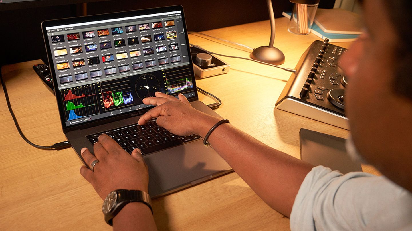 Das Macbook Pro wird vor allem von Grafikern, Cuttern und Videobearbeitern genutzt.