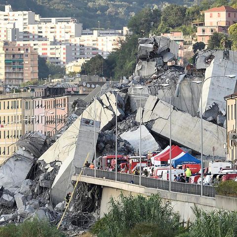 Genua, Italien: Ursachensuche nach Brückeneinsturz