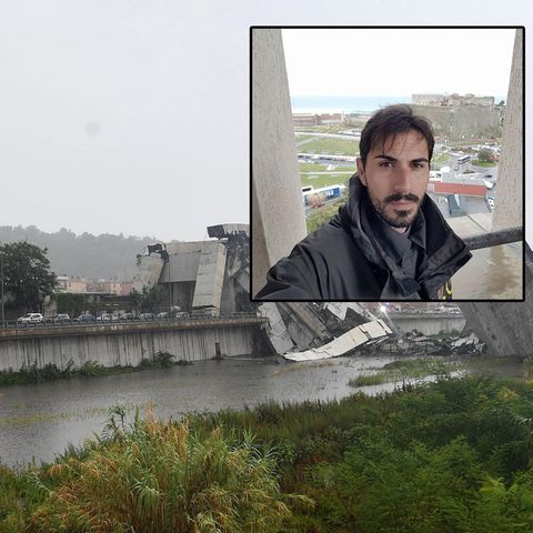 Davide Capello überlebte das Unglück in Genua