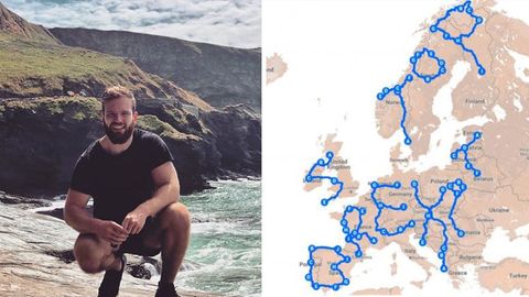 Andy Pardy auf "Stop Brexit"-Reise