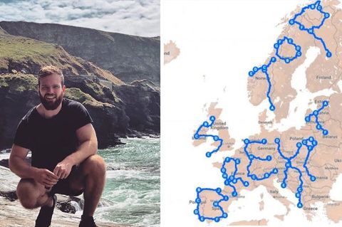 Andy Pardy auf "Stop Brexit"-Reise