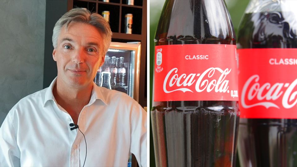 Tim Brett, Präsident der Coca-Cola-Company, ist für Western Europe zuständig.