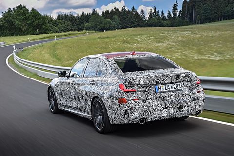 BMW 330i G20 Erprobung Nürburgring 2018