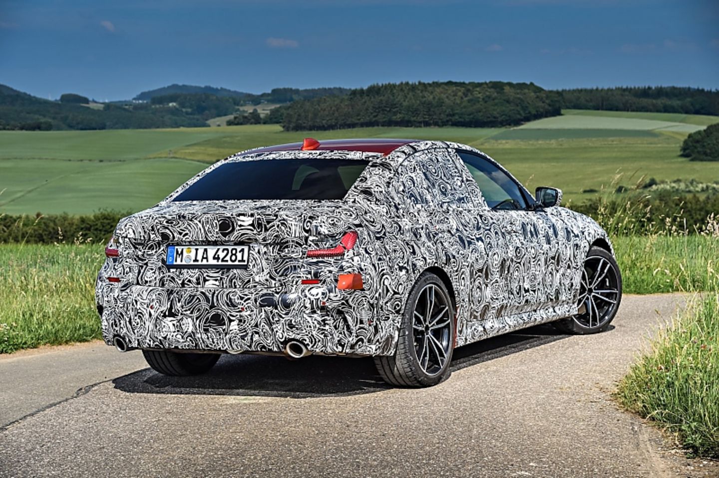 BMW 330i G20 Erprobung Nürburgring 2018