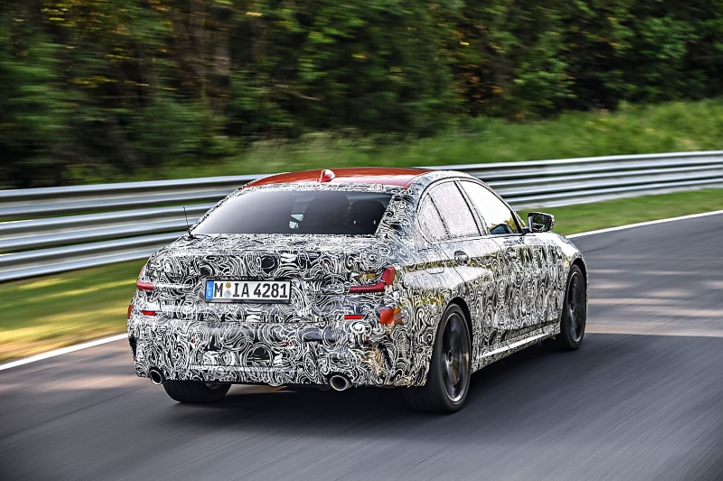 BMW 330i G20 Erprobung Nürburgring 2018