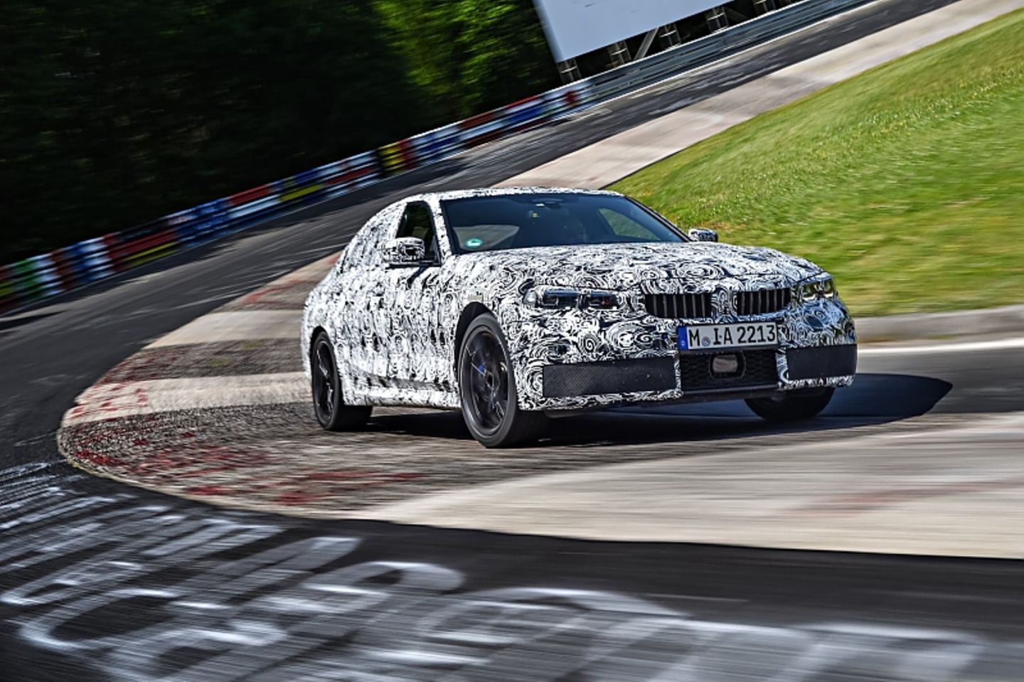 BMW 330i G20 Erprobung Nürburgring 2018