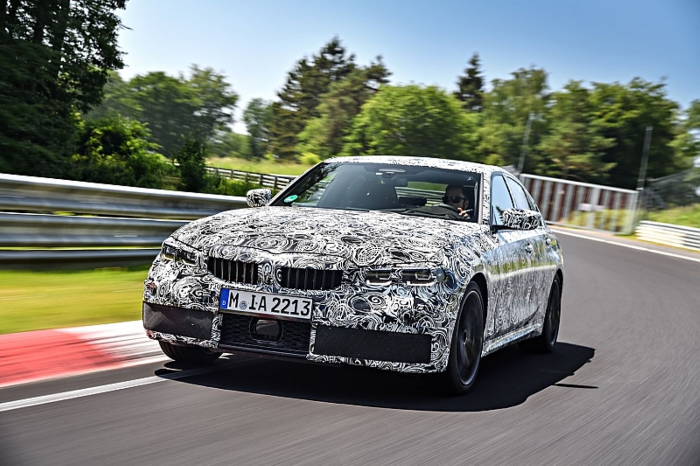 BMW 330i G20 Erprobung Nürburgring 2018