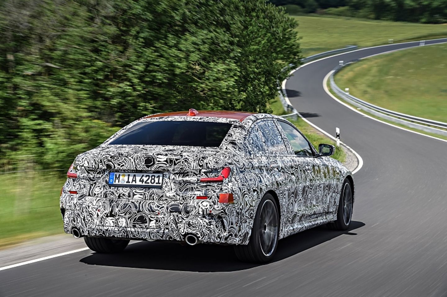 BMW 330i G20 Erprobung Nürburgring 2018