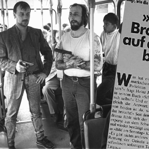 So berichtete der stern 1988 über das Gladbecker Geiseldrama Die Gladbeck-Geiselnehmer Dieter Degowski (l.) und Hans-Jürgen Rösner