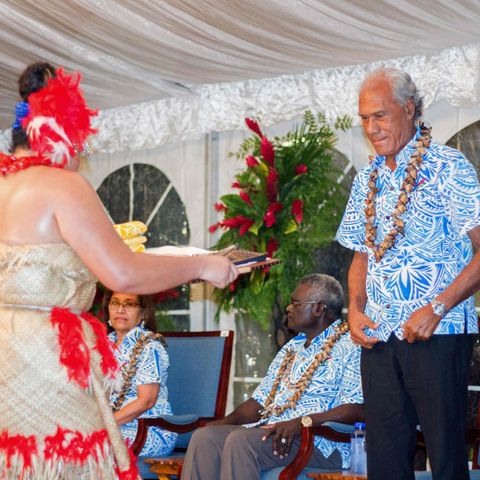 Akilisi Pohiva, Premierminister von Tonga