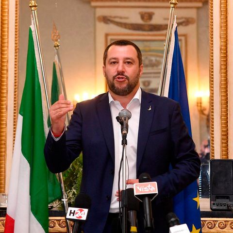 Matteo Salvini Genua