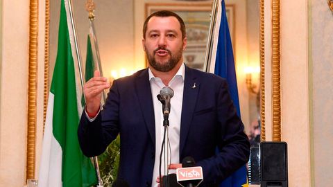 Matteo Salvini Genua