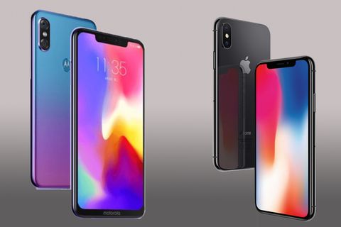 Motorola P30 iPhone X