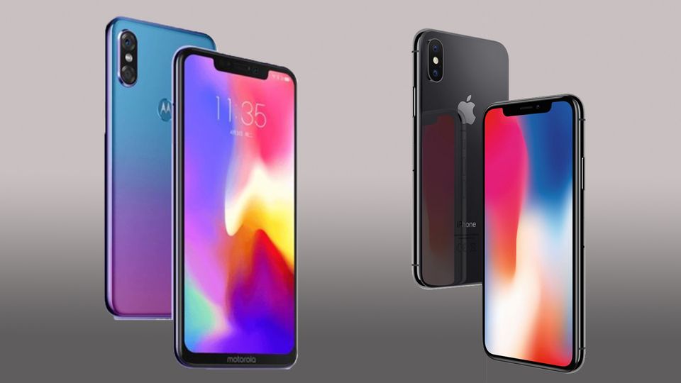 Motorola P30 iPhone X Motorola P30 iPhone X