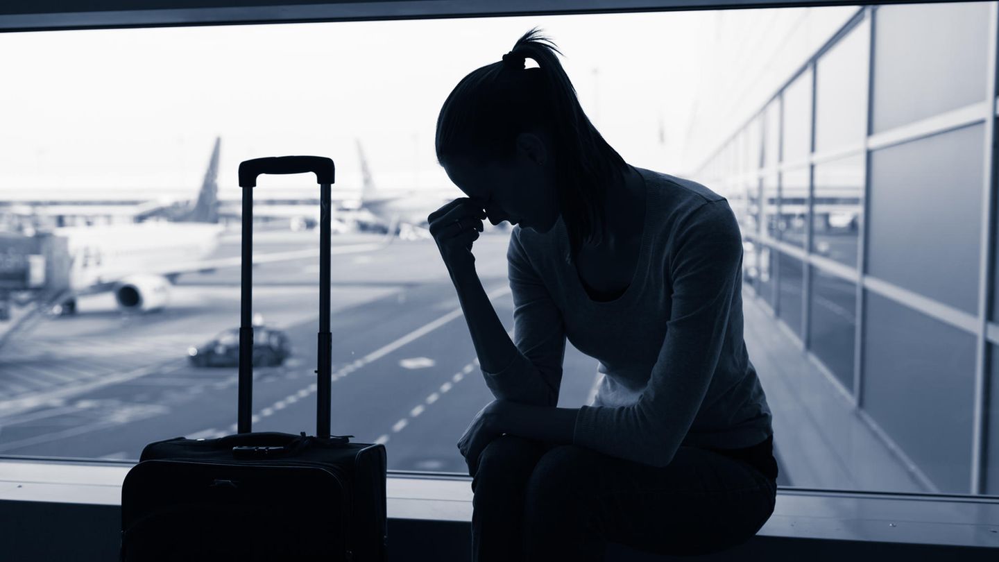 Depression: Am Flughafen