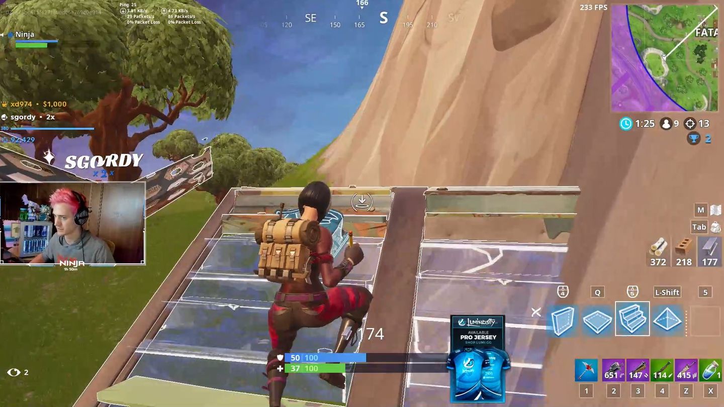 Ninja spielt professionell "Fortnite". Frauen kommen aber nur als Avatar vor