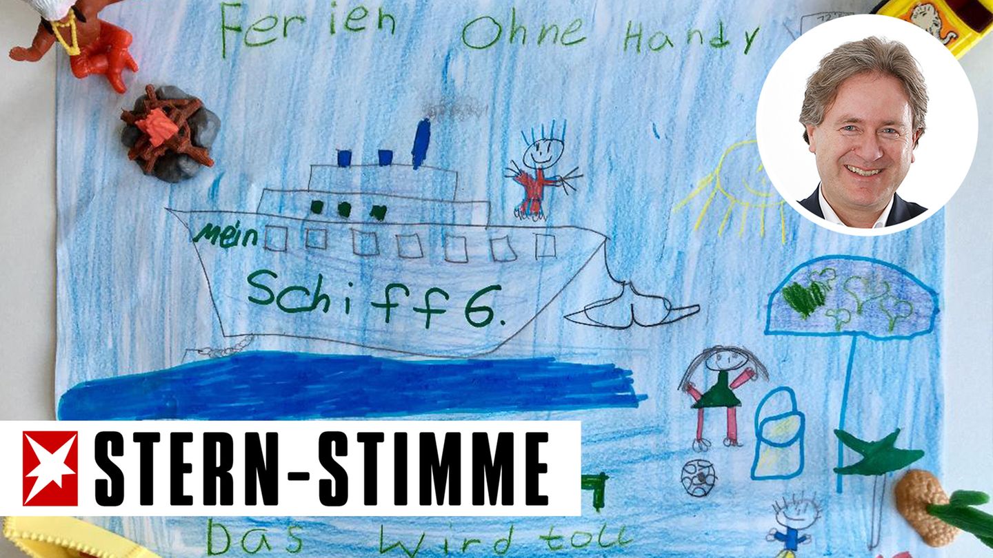 Der Auslöser für den handyfreien Urlaub war der Wunsch von Frank Behrendts Tochter Holly. Von ihr stammt dieses Bild.