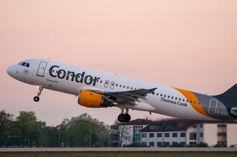 Nach der Bombendrohung flog der Pilot sofort Chania auf Kreta an