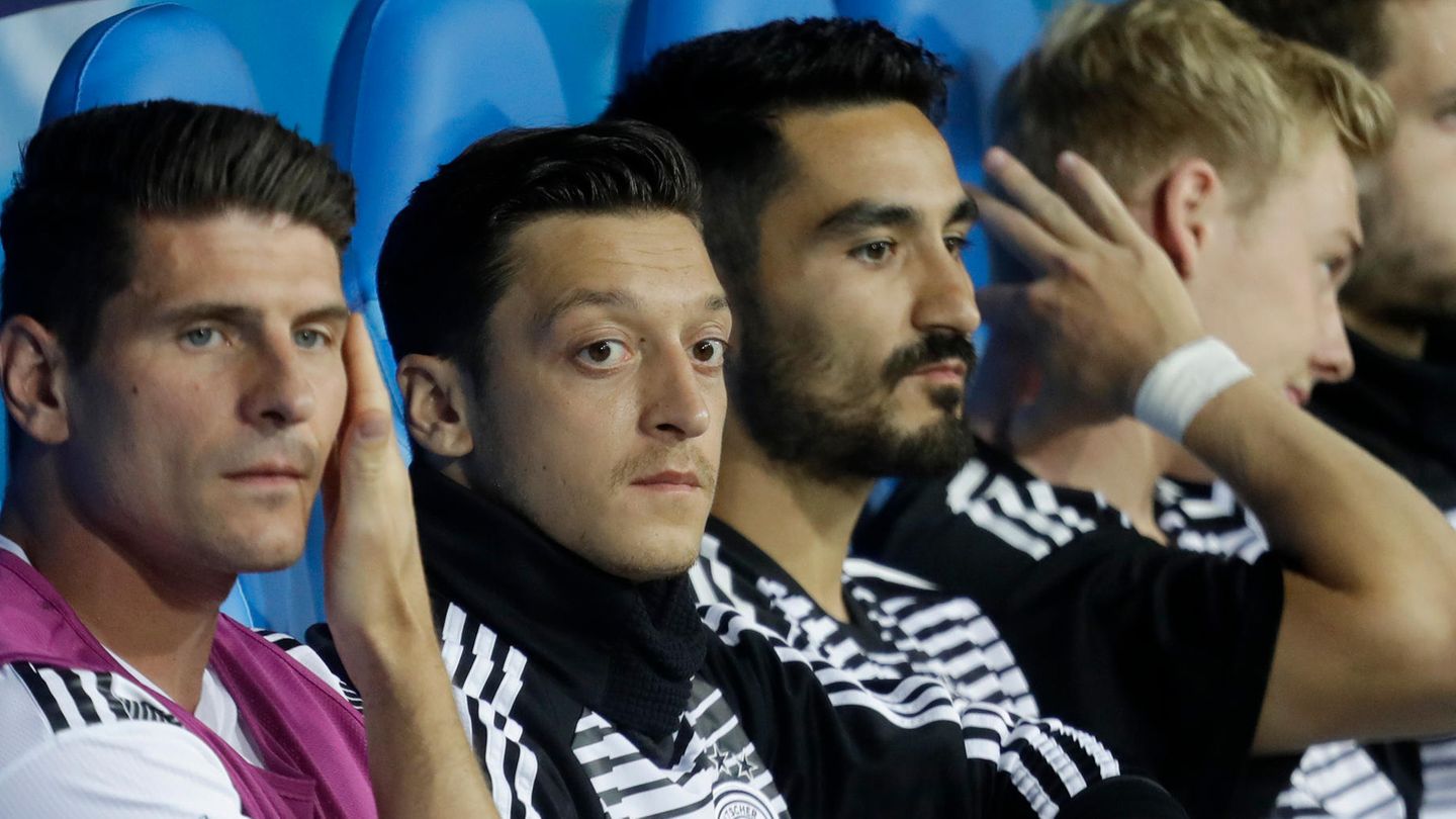 Nationalelf Mesut Özil Ilkay Gündogan