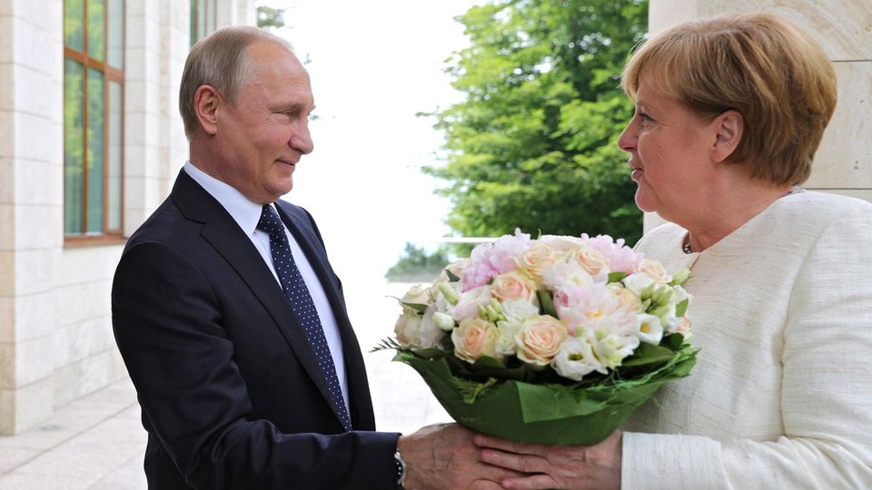 Möglicher Syrien-Gipfel? Angela Merkel trifft Wladimir Putin