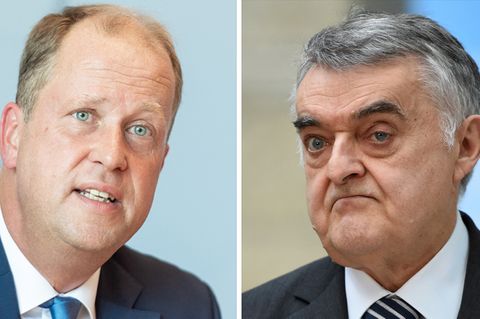 Wegen des Falls Sami A. unter Beschuss (v.l.): Die NRW Minister Joachim Stamp (FDP), Herbert Reul (CDU)