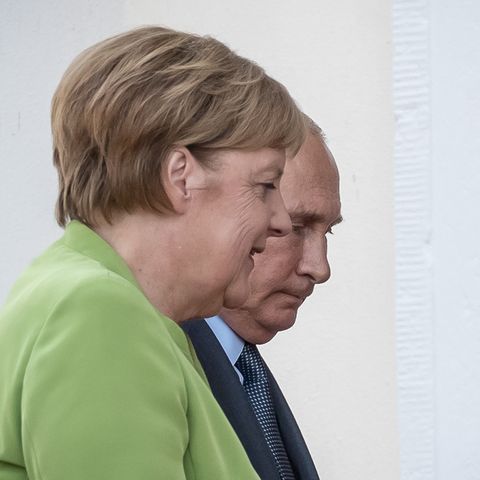 Angela Merkel und Wladimir Putin
