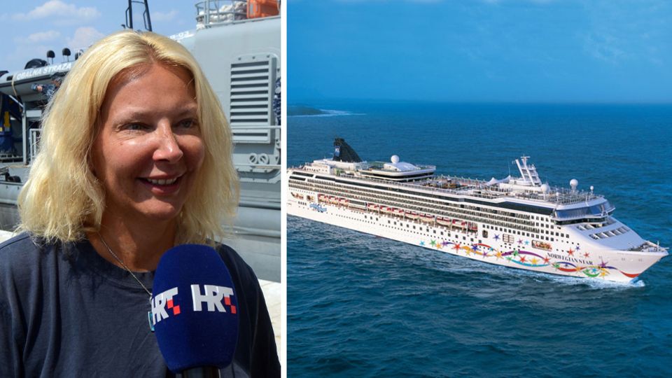Kay L. und das Kreuzfahrtschiff "Norwegian Star"