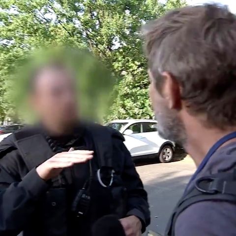 Demo bei Merkel-Besuch: ZDF-Team: Polizeieinsatz behindert Journalisten