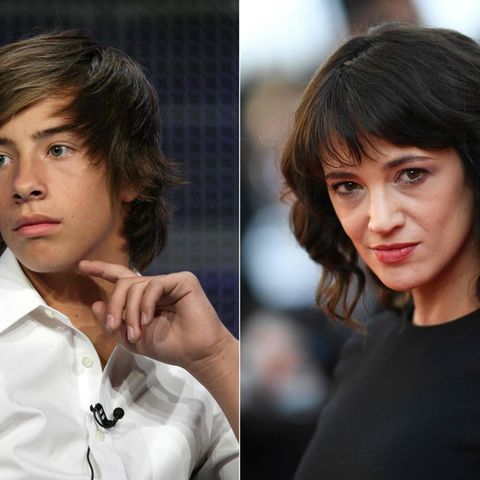 Jimmy Bennett (2010) und Asia Argento