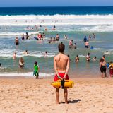 lifeguard am Strand