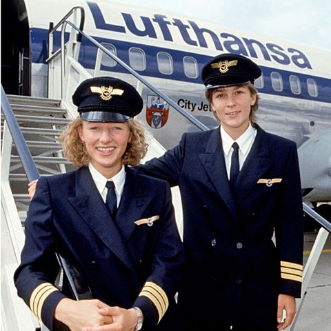 Pilotinnen bei der Lufthansa: