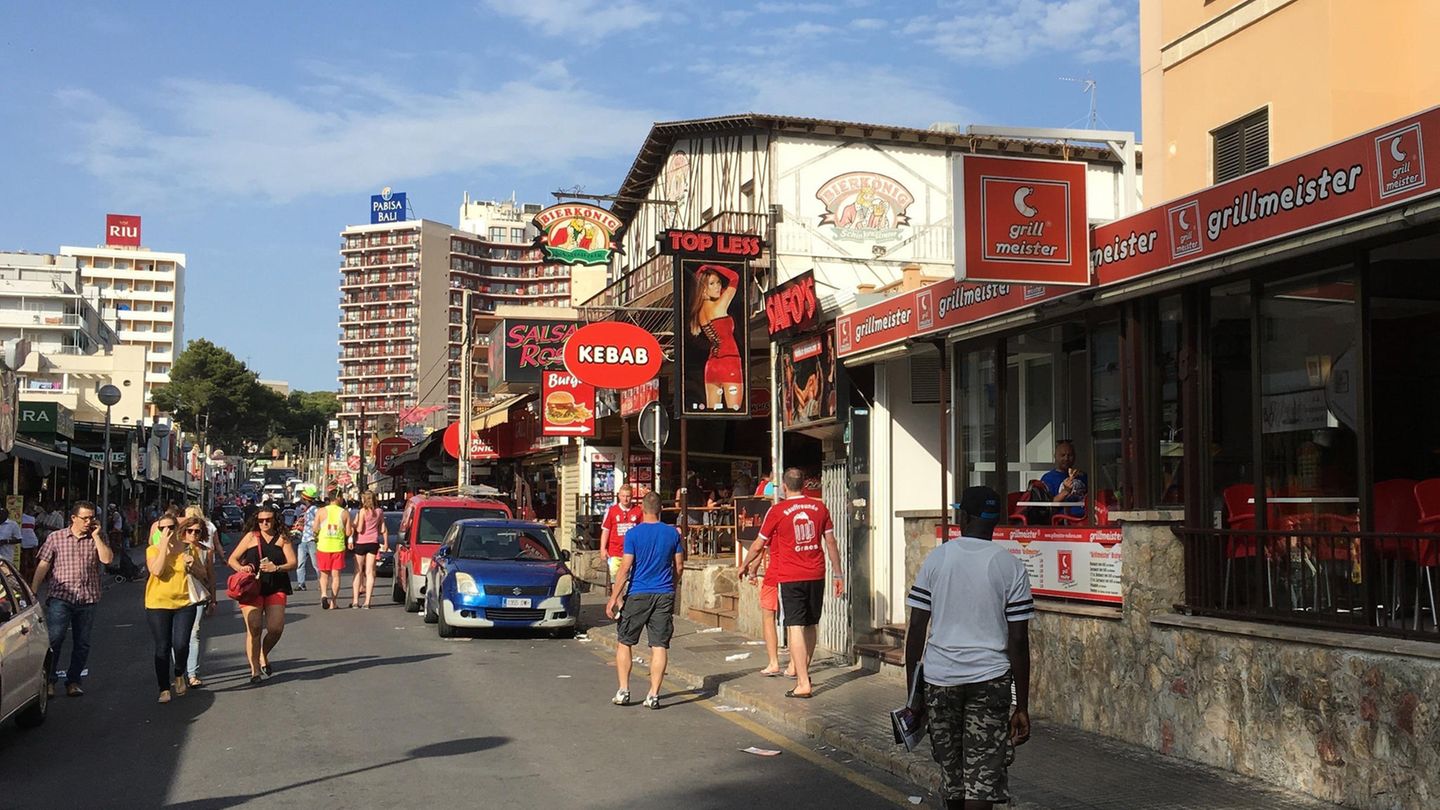 Die berühmte Schinkenstraße auf Mallorca