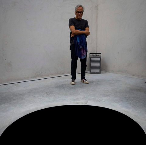 Anish Kapoors Kunstwerk "Descent into limbo"