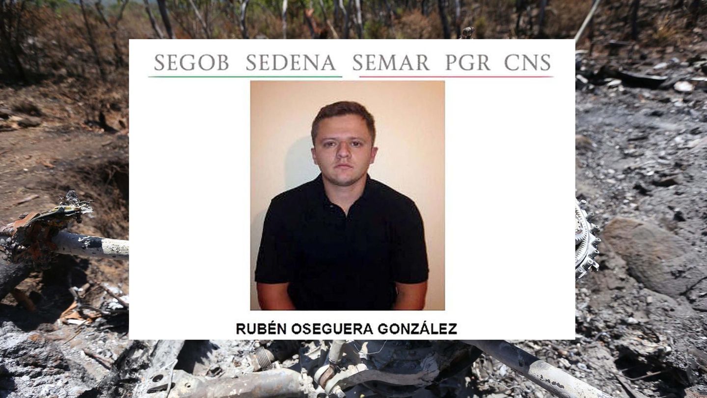 Eins der wenigen Bilder von Nemesio Osequera Cervantes, alias "El Mencho".