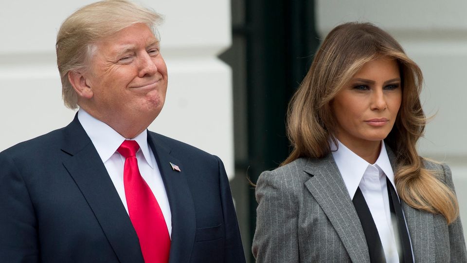 Donald Trump pöbelt öfters auf Twitter herum - seine Ehefrau Melania eher weniger