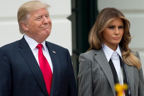 Donald Trump pöbelt öfters auf Twitter herum - seine Ehefrau Melania eher weniger
