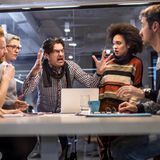 Schlechte Stimmung im Büro