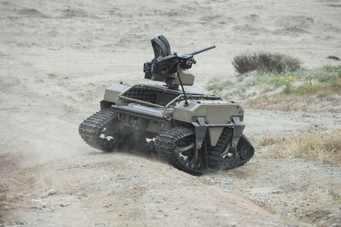 Auch die Marines arbeiten an kleinen autonomen Kampfmaschinen.