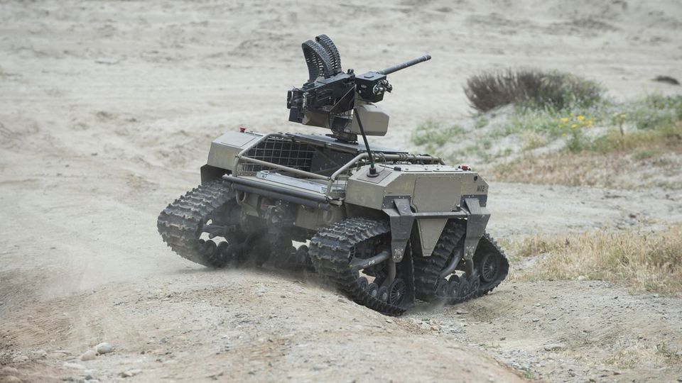Auch die Marines arbeiten an kleinen autonomen Kampfmaschinen.