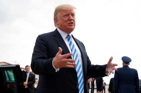 Nach den Fällen Michael Cohen und Paul Manafort: Donald Trump wiegelt ab