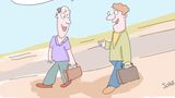 Cartoons von Tobias Schülert: Klimawandel - So schlecht geht es Frau Holle