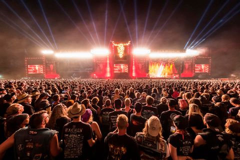 Die Bühnen sind das Herz des Wacken Open Air. Der Aufbau dauert knapp eine Woche.