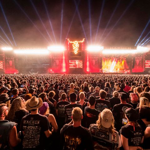 Die Bühnen sind das Herz des Wacken Open Air. Der Aufbau dauert knapp eine Woche.