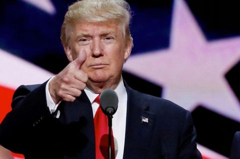Trump und sein ehemaliger Wahlkampfmanager Manafort