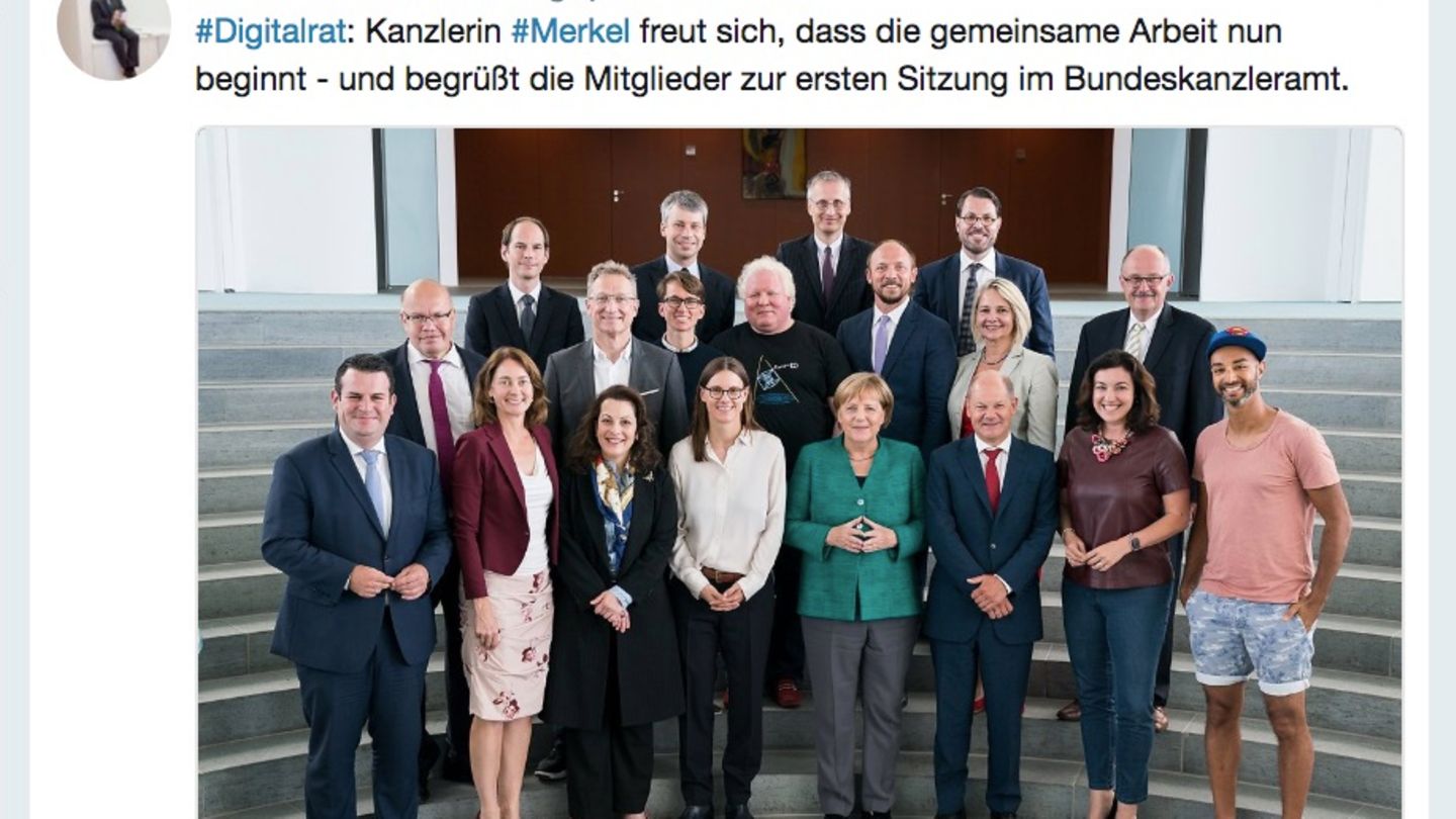 Twitter-Foto von Steffen Seibert
