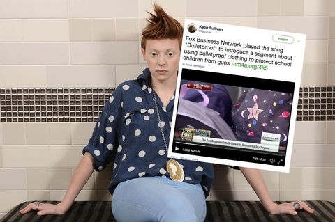 Fernsehsender missbraucht La Rouxs "Bulletproof" für kugelsichere Schulranzen