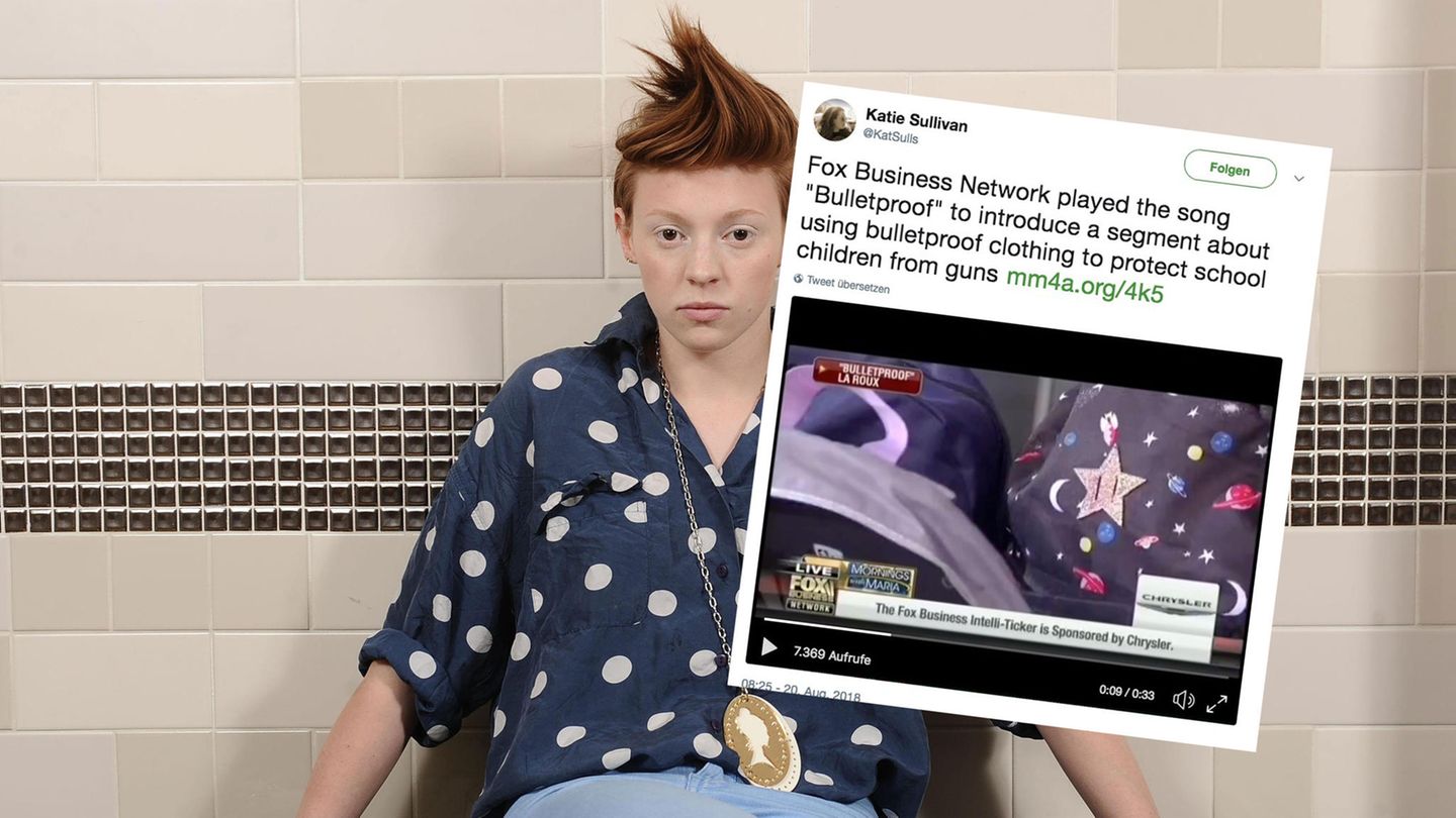 Fernsehsender missbraucht La Rouxs "Bulletproof" für kugelsichere Schulranzen