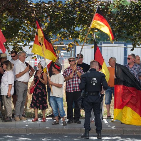 Pegida - Demo - ZDF - Polizei - Reaktionen