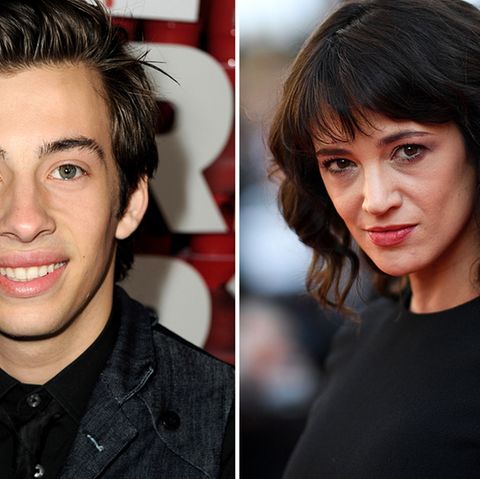 Jimmy Bennett (2013) und Asia Argento