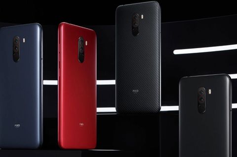 Das Xiaomi Poco F1 gibt es in mehreren Farben.